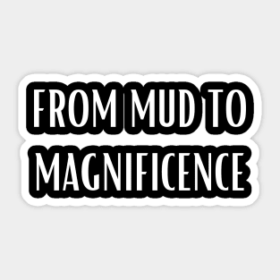 Pottery From Mud To MagniFicence Sticker